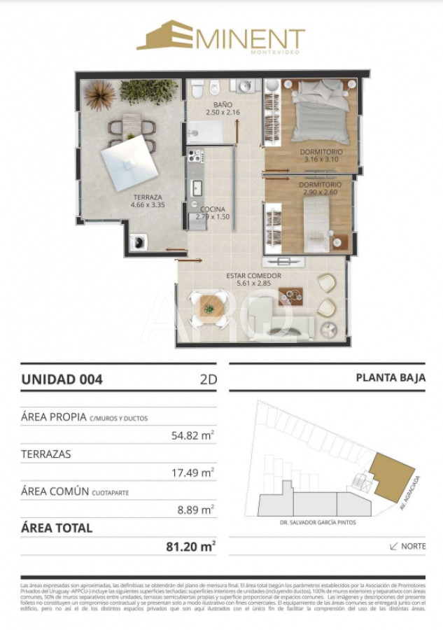 Apartamento ID.212 - EMINENT BELLA VISTA