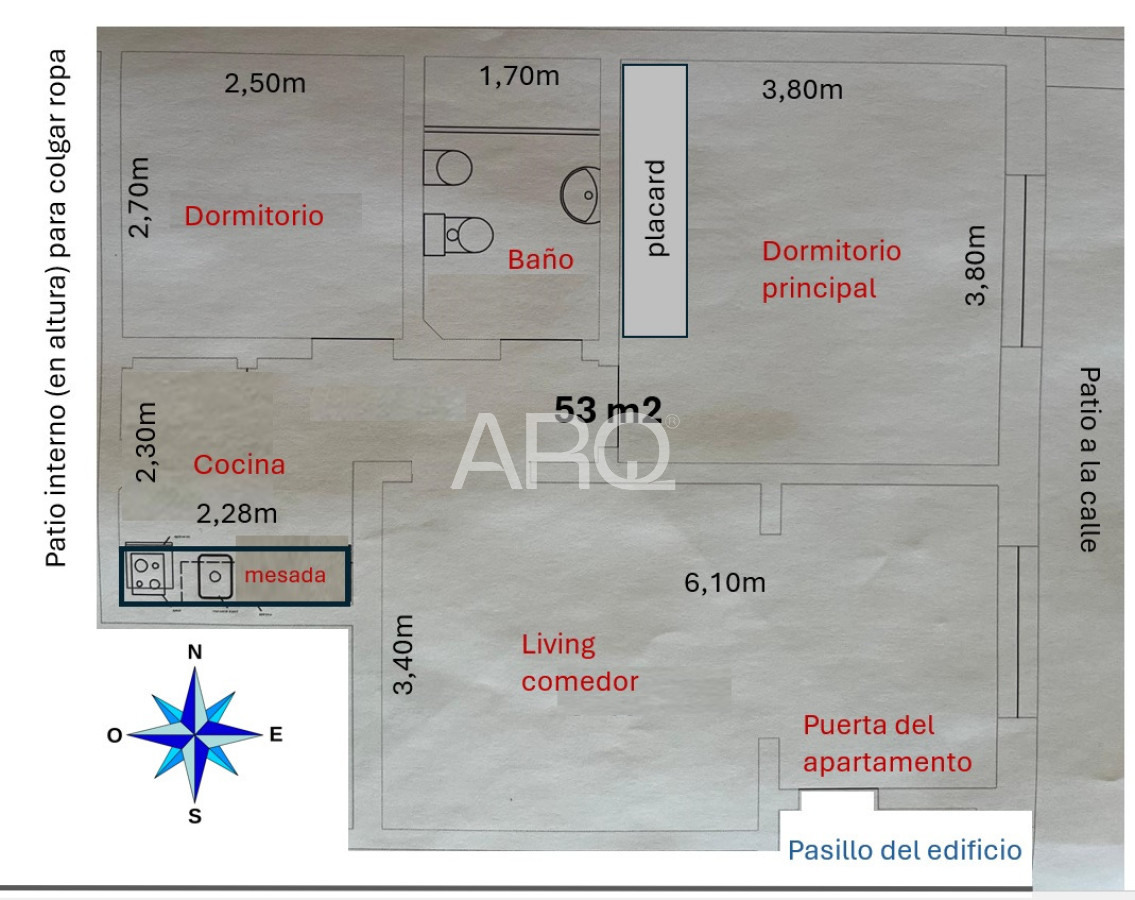 Apartamento ID.653 - Apartamento de 2 dormitorios totalmente renovado en Punta Carretas.