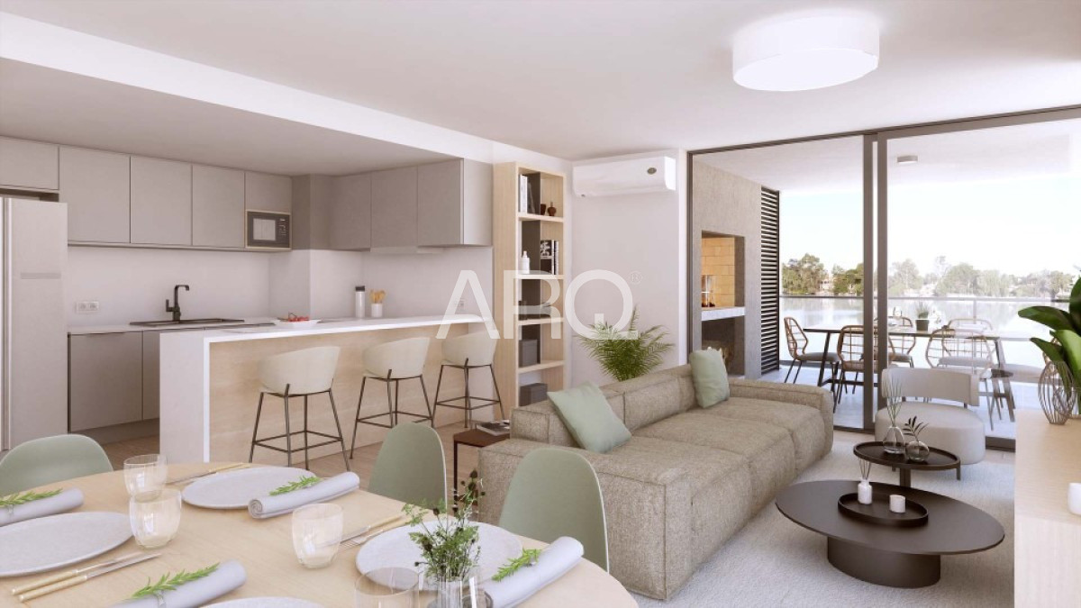 Apartamento ID.625 - 3 dormitorios en Parque Carrasco con gran terraza y hermosas vistas al lago.