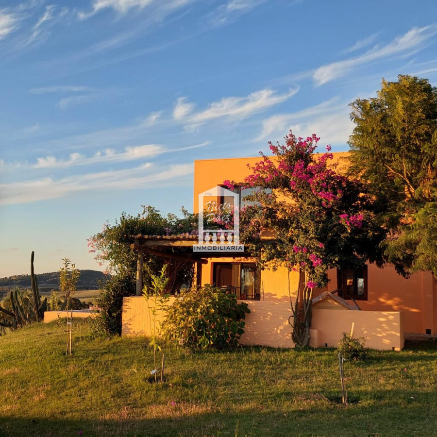 Preciosa y exclusiva chacra de 5 has en venta en Laguna del Sauce con 750 olivos plantados y casa divina con 3 dormitorios mas casa de invitados .