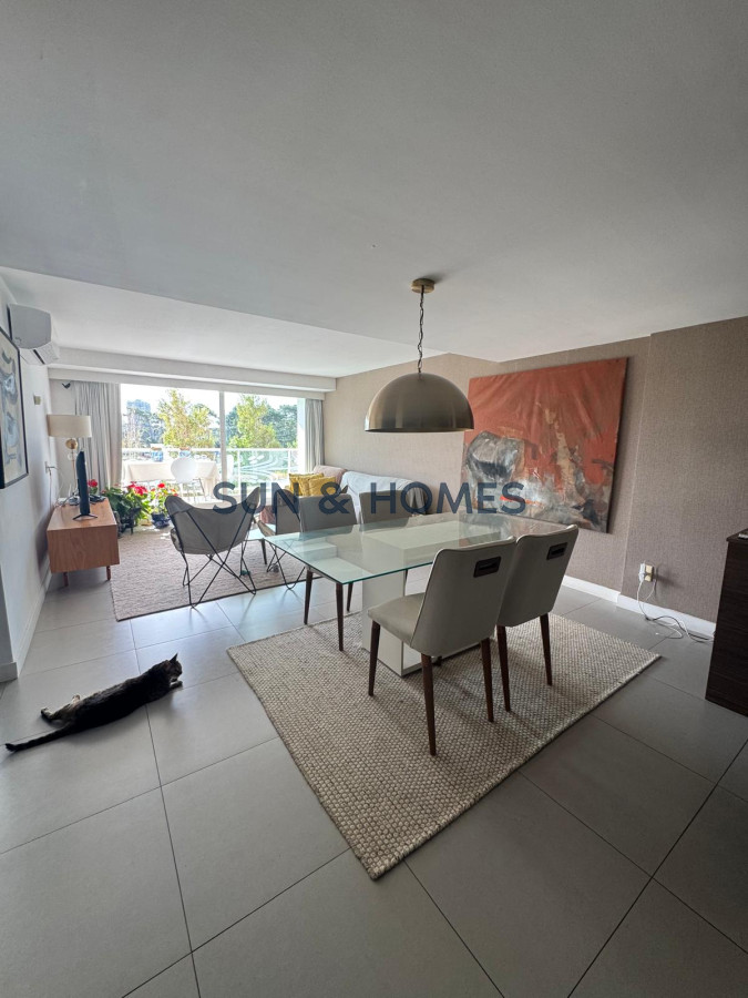 Apartamento ID.420 - Maravilloso apartamento en edificio Torre Yoo 3 dormitorios Punta del Este 