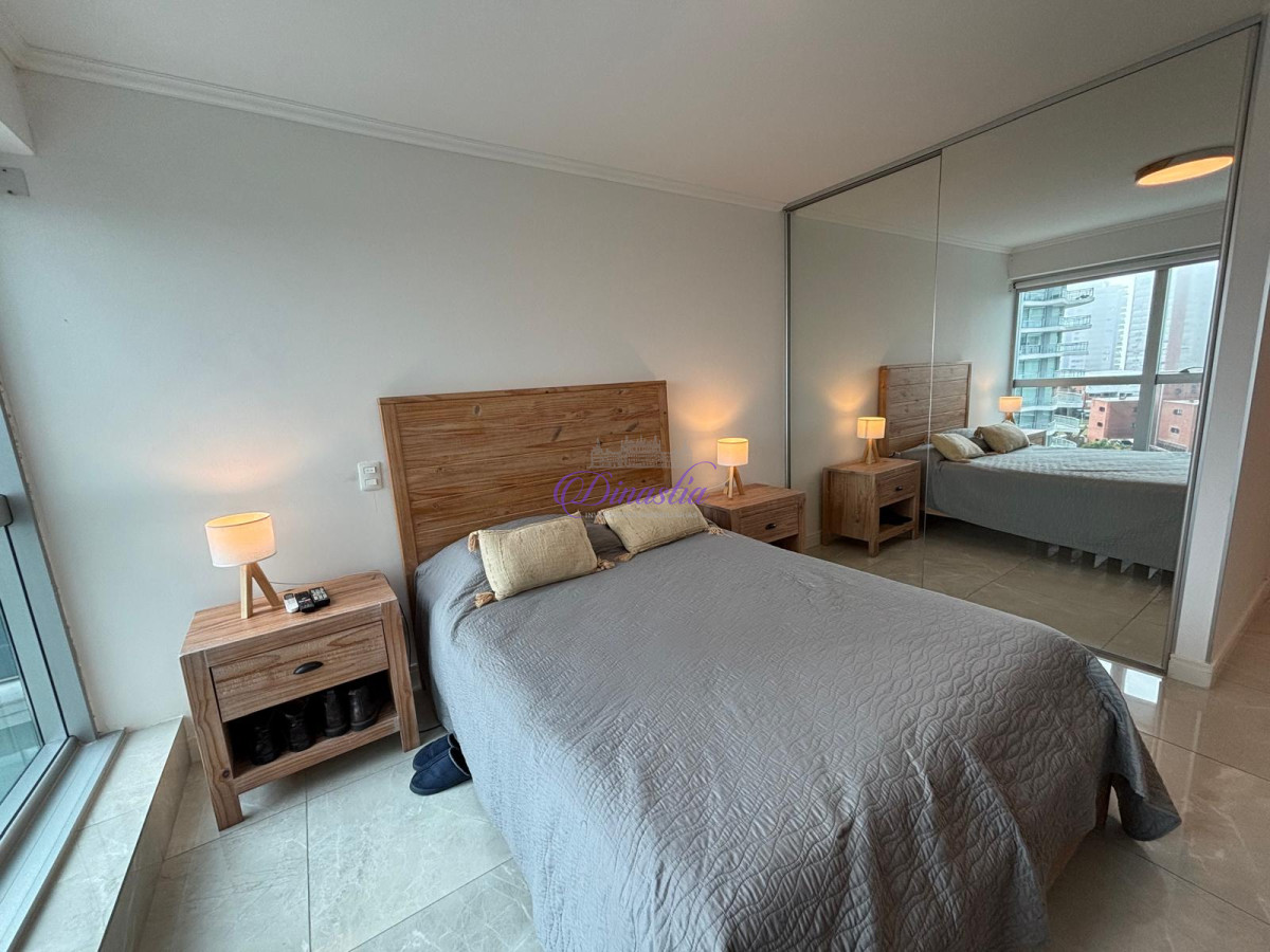 Apartamento ID.454 - Alquiler de Verano Apartamento de 2 dormitorios en Miami Bv. Playa Mansa, Punta del Este