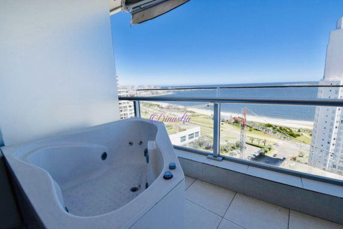 Apartamento ID.41 - Alquiler temporario Apartamento 2 dormitorios en Playa Mansa, Punta del Este.
