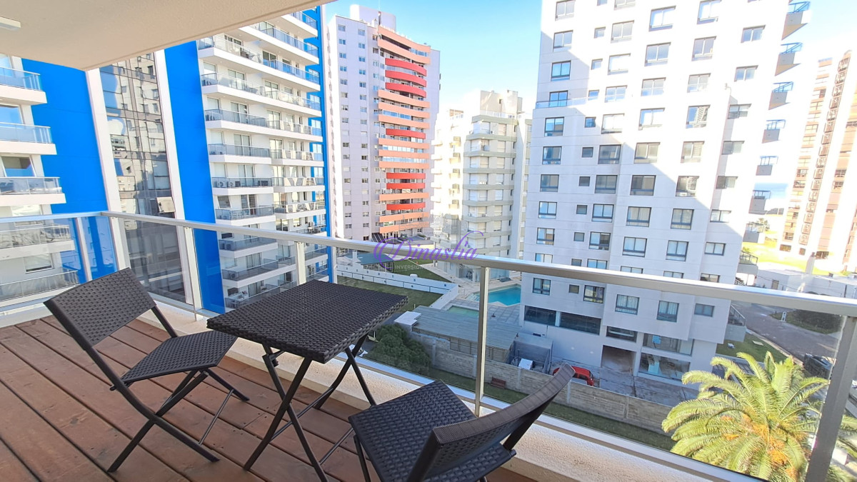 Apartamento ID.416 - Alquiler temporario Apartamento 1 dormitorio y medio en Parada 3, Punta del Este
