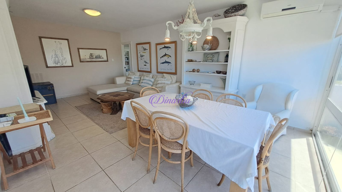 Apartamento ID.445 - Alquiler temporario Penthouse de 2 dormitorios en Península, Punta del Este.
