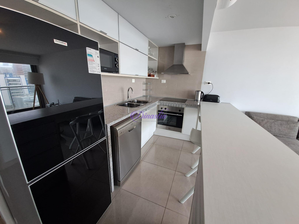 Apartamento ID.9 - Alquiler Temporario Apartamento 1 dormitorios en Playa Brava, Punta del Este.