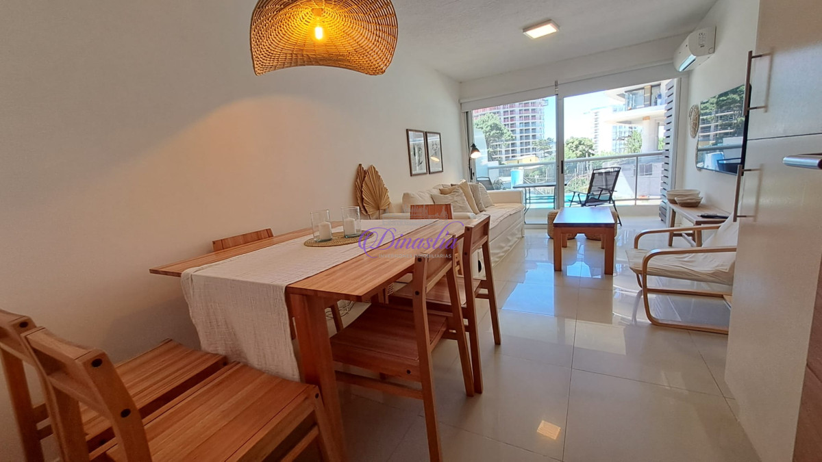 Apartamento ID.433 - Alquiler temporario Apartamento de 1 dormitorio en Aidy Grill, Punta del Este.