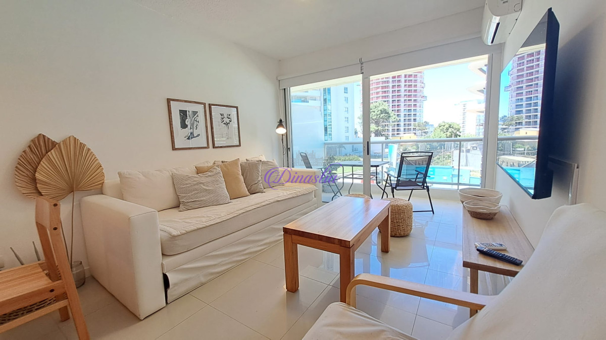 Apartamento ID.433 - Alquiler temporario Apartamento de 1 dormitorio en Aidy Grill, Punta del Este.