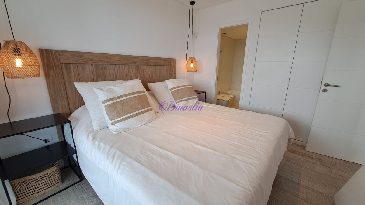 Apartamento ID.289 - Alquiler temporario Apartamento de 1 dormitorio frente al mar en La Barra, Maldonado