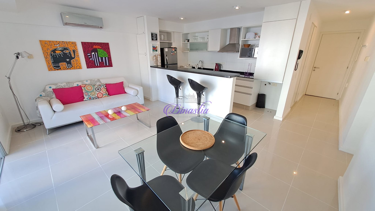 Apartamento ID.416 - Alquiler temporario Apartamento 1 dormitorio y medio en Parada 3, Punta del Este