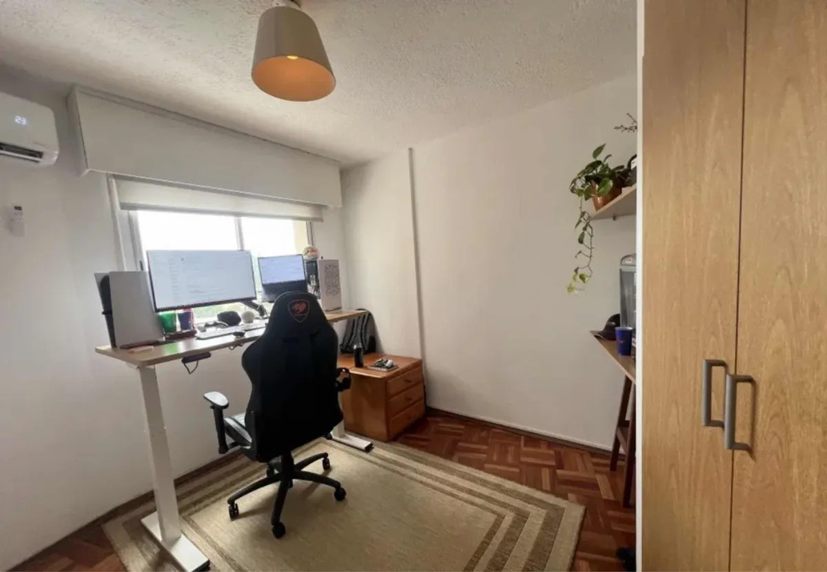Apartamento ID.5124 - Alquiler Apartamento 2 Dormitorios Malvin con balcon 