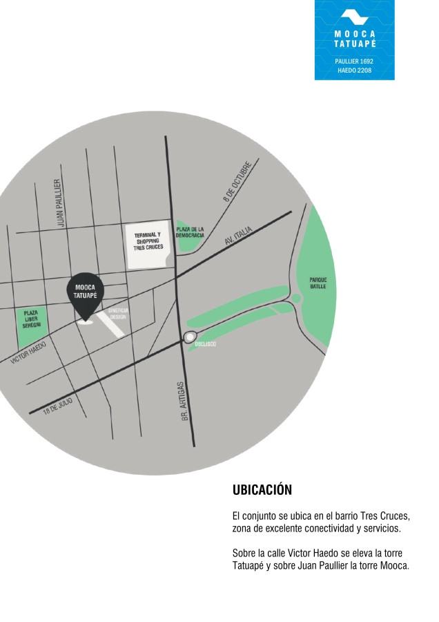 Apartamento ID.3848 - Venta Apartamento a Estrenar 1 Dormitorio Tres Cruces