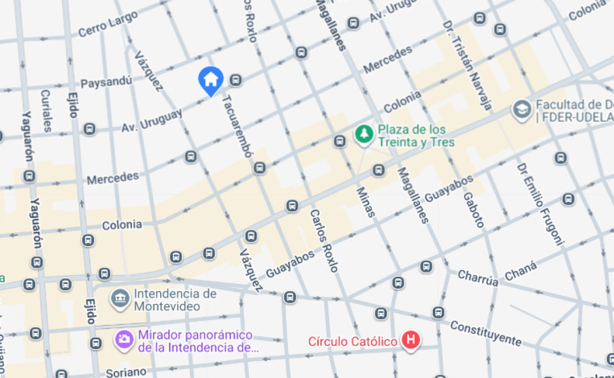 Apartamento ID.5705 - Venta y Alquiler Apartamento 1 Dormitorio Cordon