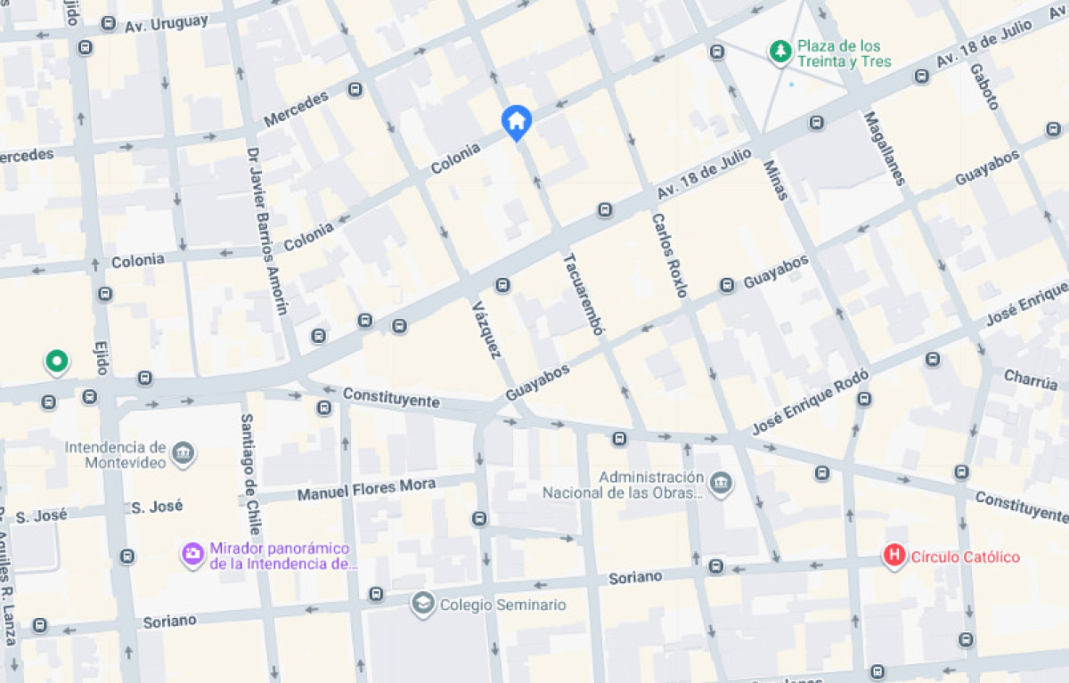 Apartamento ID.5951 - Alquiler Apartamento 1 Dormitorio Cordon