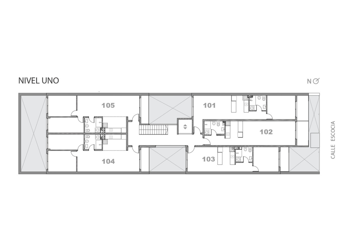 Apartamento ID.4538 - Venta en Pozo Apartamentos 1 Dormitorio Unión con Balcón