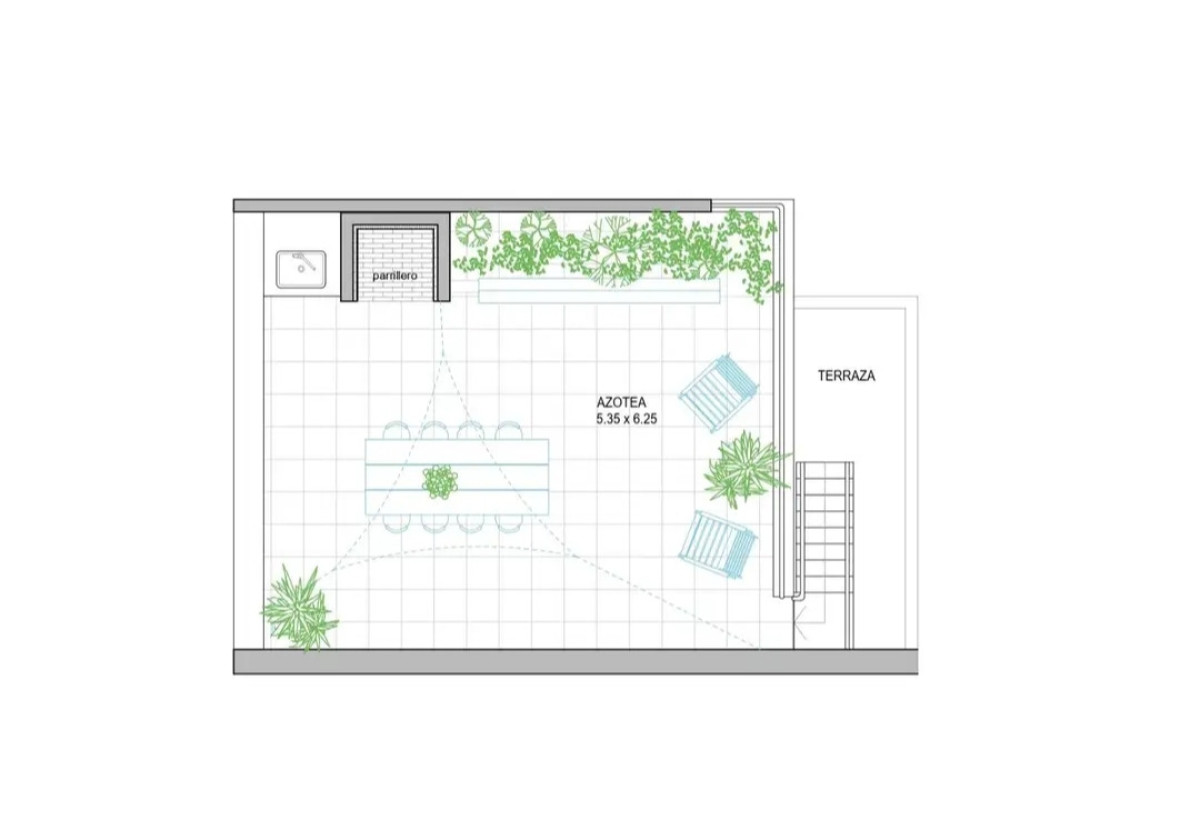 Apartamento ID.6241 - Venta Duplex 2 Dormitorios Aguada con terraza y azotea