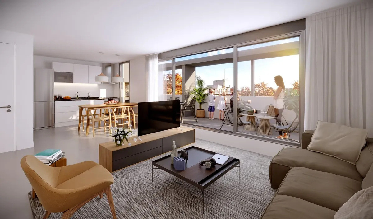 Apartamento ID.6286 - Venta Apartamento 2 Dormitorios Centro con balcon y cochera