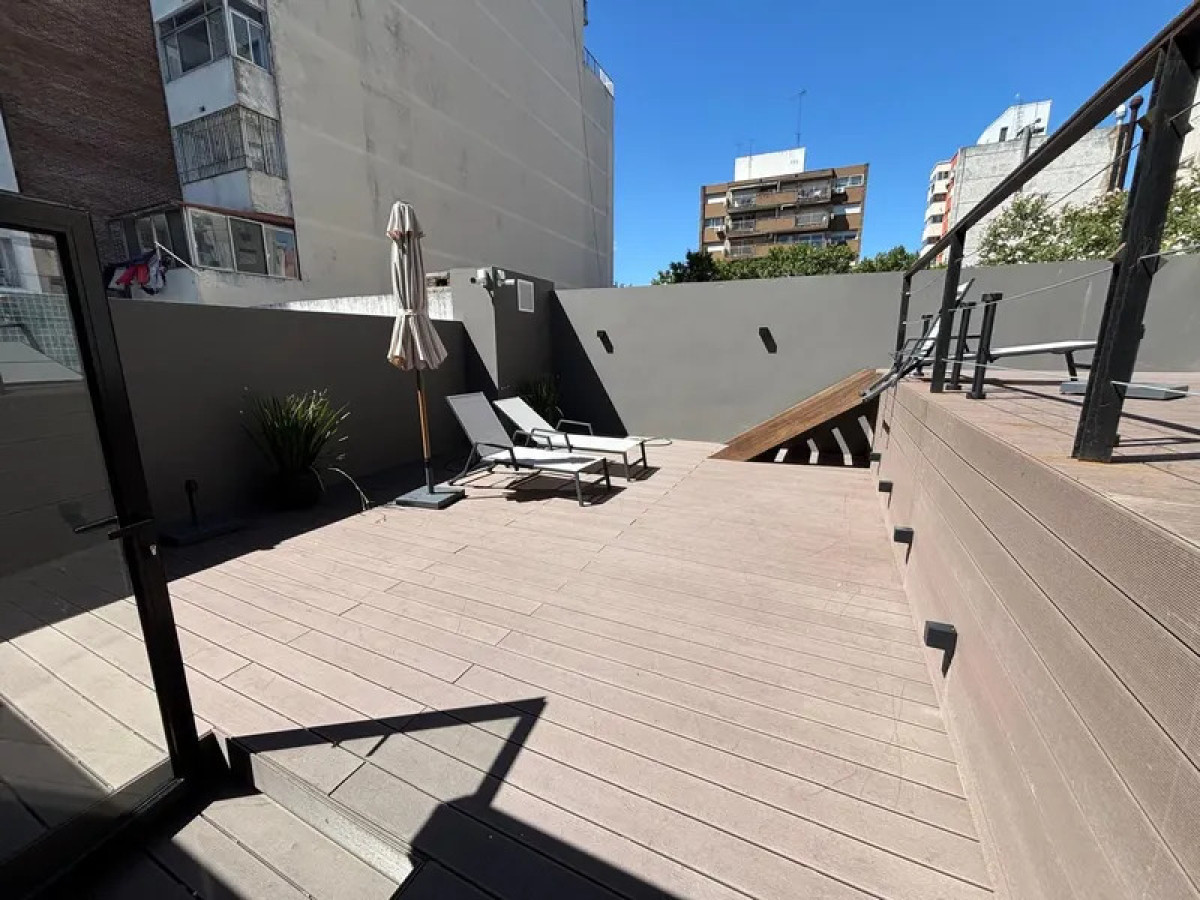 Apartamento ID.6120 - Alquiler Apartamento 1 Dormitorio Pocitos balcon y garaje