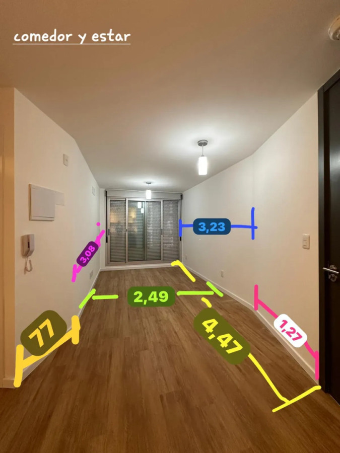 Apartamento ID.5704 - Alquiler Apartamento 1 Dormitorio La Comercial con balcon