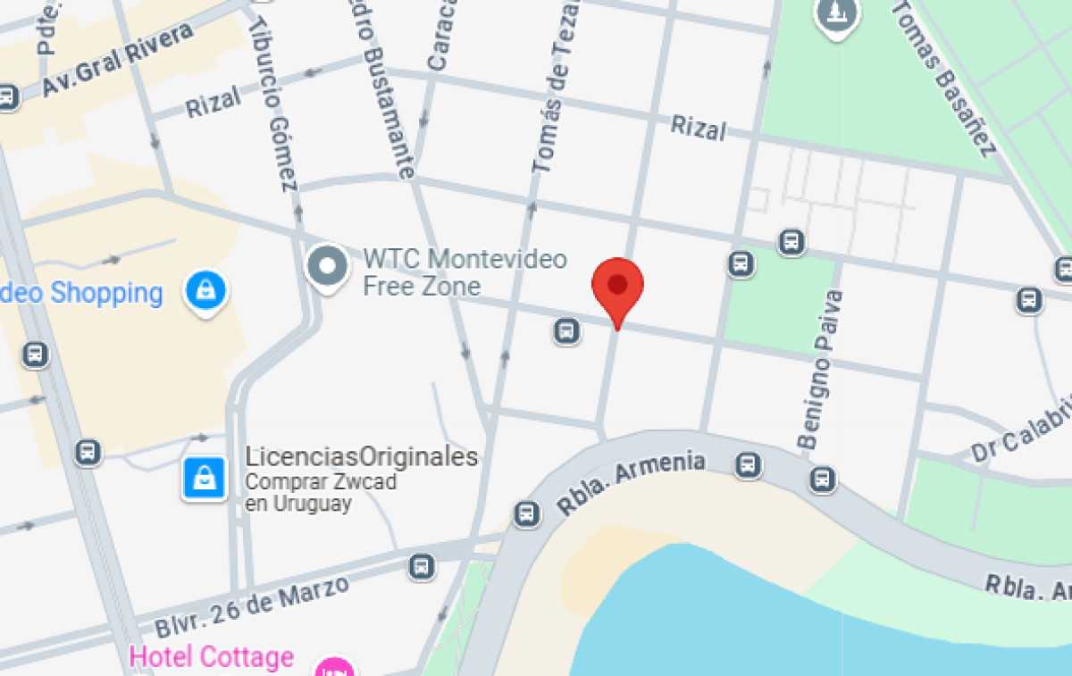Apartamento ID.4987 - Alquiler Apartamento Monoambiente Pocitos opcional semiamueblado