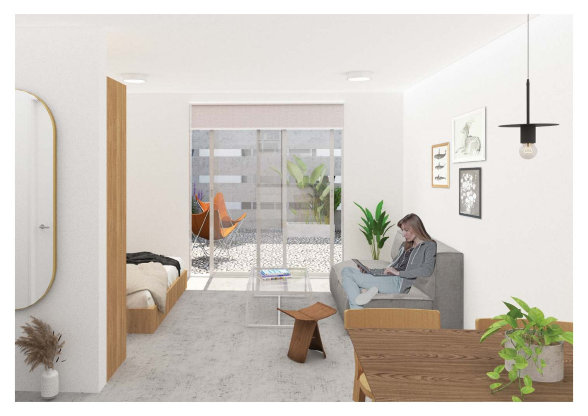 Apartamento ID.4538 - Venta en Pozo Apartamentos 1 Dormitorio Unión con Balcón