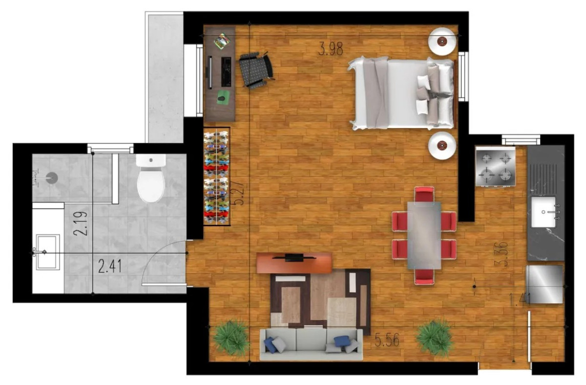 Apartamento ID.4694 - Venta Apartamentos 1 o 2 Dormitorios Ciudad Vieja 