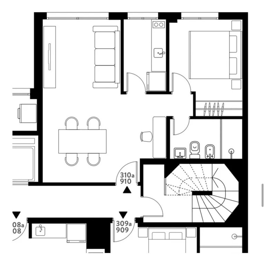 Apartamento ID.5977 - Alquiler Apartamento 1 Dormitorio Malvin