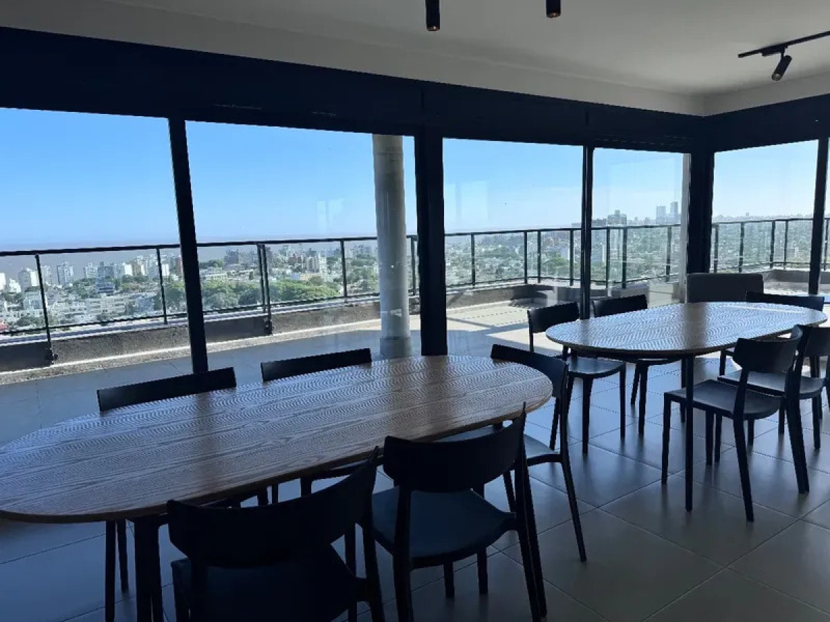 Apartamento ID.6077 - Alquiler Apartamento Amoblado 1 Dormitorio Malvin con balcon