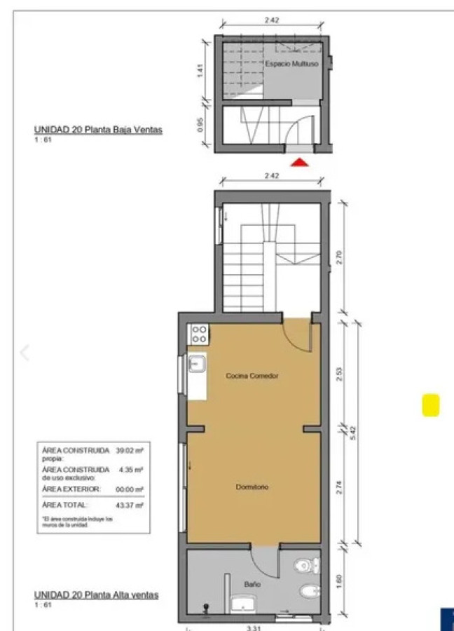 Apartamento ID.6027 - Alquiler Apartamento Monoambiente La Blanqueada 