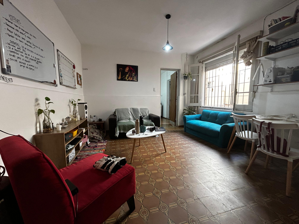 Apartamento ID.5287 - Venta Apartamento 1 Dormitorio Barrio Sur con Patio