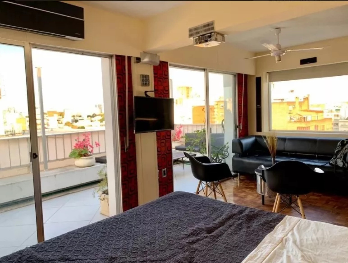 Apartamento ID.4605 - Alquiler Apartamento Monoambiente Pocitos con terraza