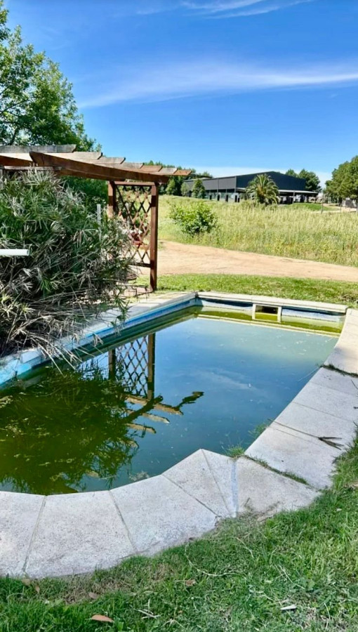 Chacra ID.3556 - Venta Terreno 3 hectáreas 2 Casas y Piscina Inversión Pando