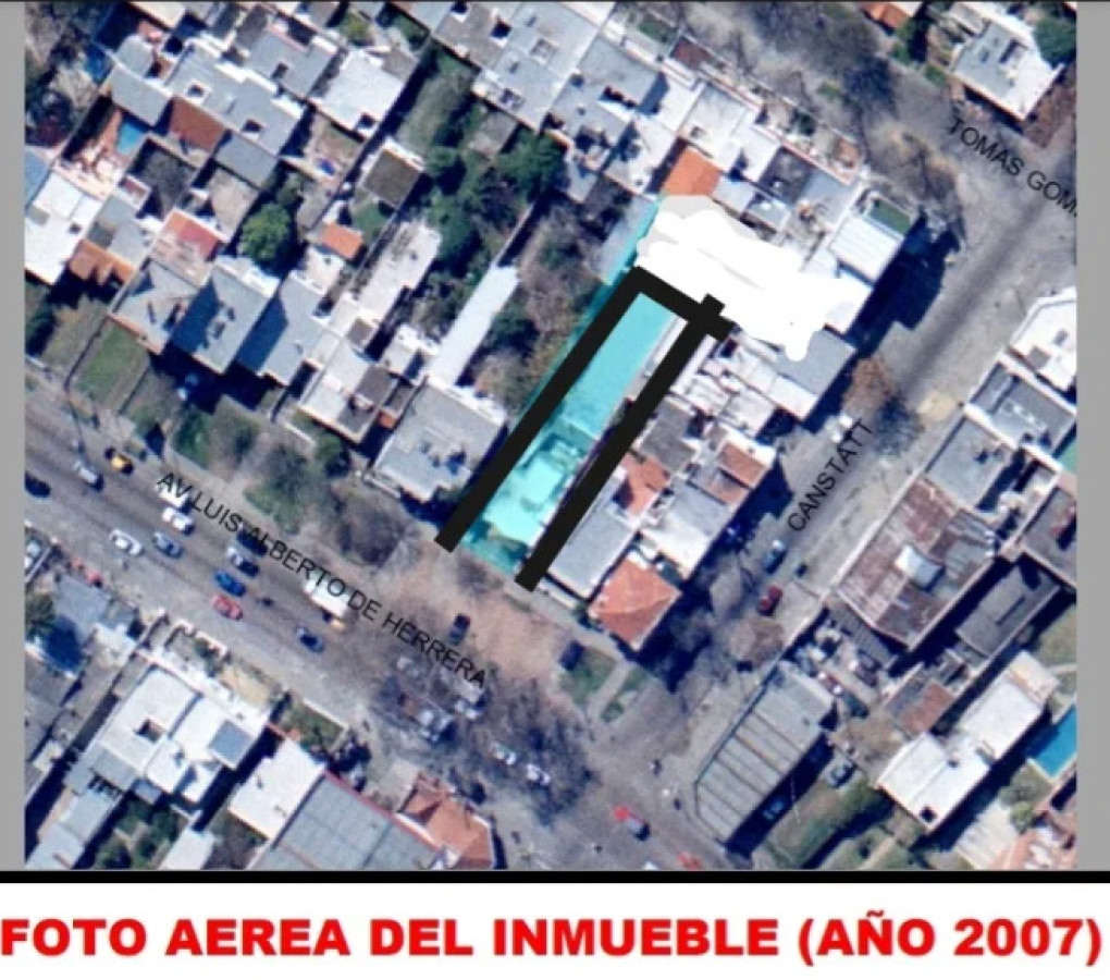 Terreno ID.5541 - Venta Terreno con Casa y Cocheras Inversion Ideal Constructora