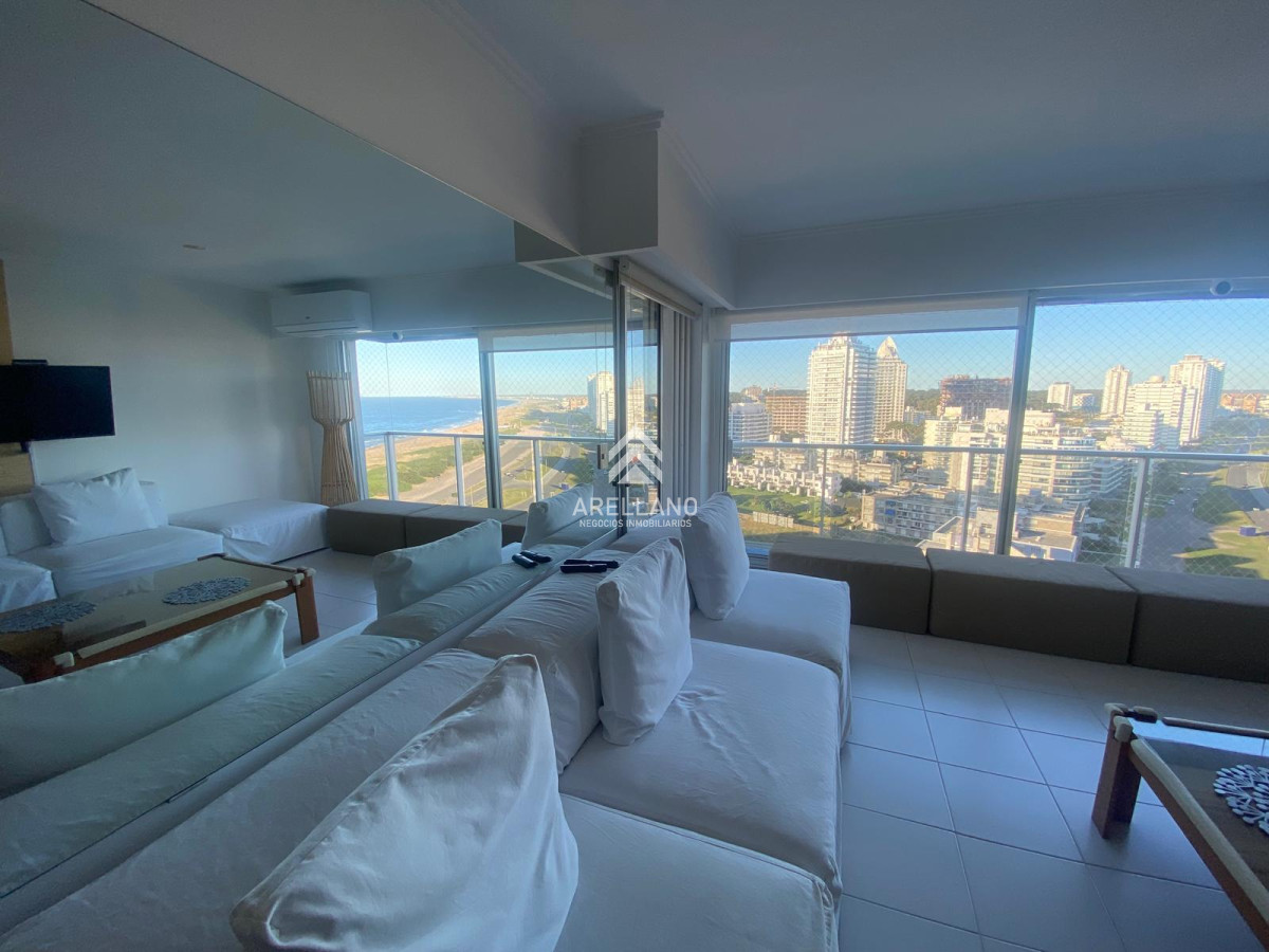 Apartamento ID.4238 - Apartamento 3 dormitorios en alquiler temporal Playa Brava, Punta del Este