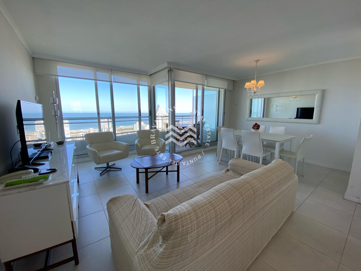 Apartamento ID.469 - Penthouse en alquiler invernal - temporal, Playa Brava Punta del Este