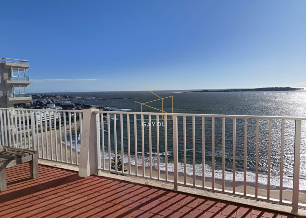 Apartamento ID.1071 - Penthouse en alquiler temporal, 3 dormitorios, parada 1 playa mansa, Punta del Este