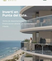 Apartamento en venta de 2 dormitorios en Punta del Este, Brava