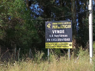¡Enorme chacra sobre Camino Lussich!