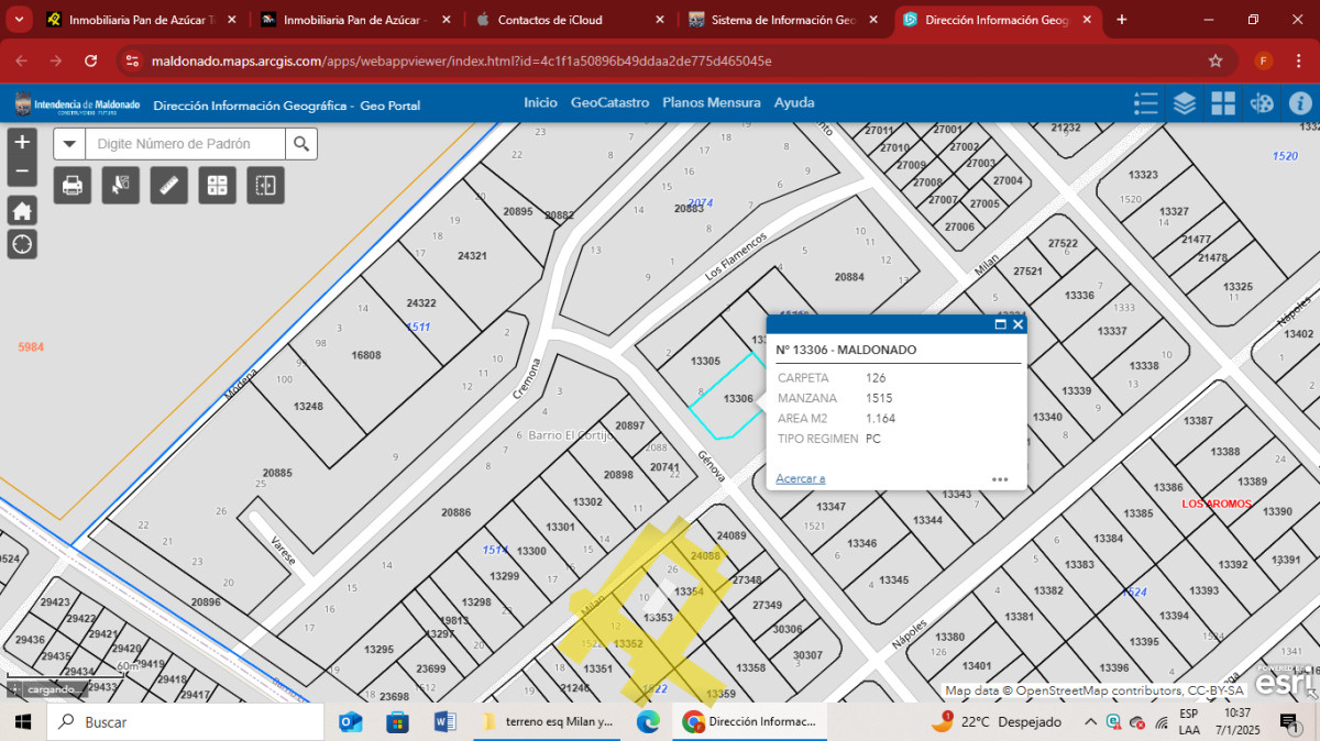 Terreno ID.105 - Amplio terreno en Barrio de Maldonado