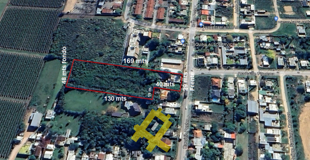 Terreno ID.86 - AMPLIO TERRENO EN CANELONES CON CONSTRUCCIONES