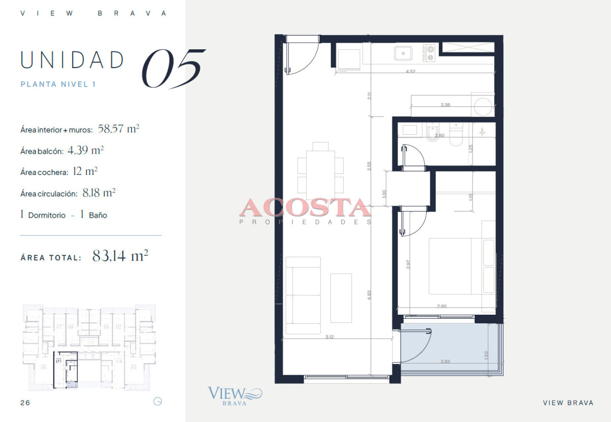 Apartamento ID.177 - excelente ubicacion proximo a todos los servicios 