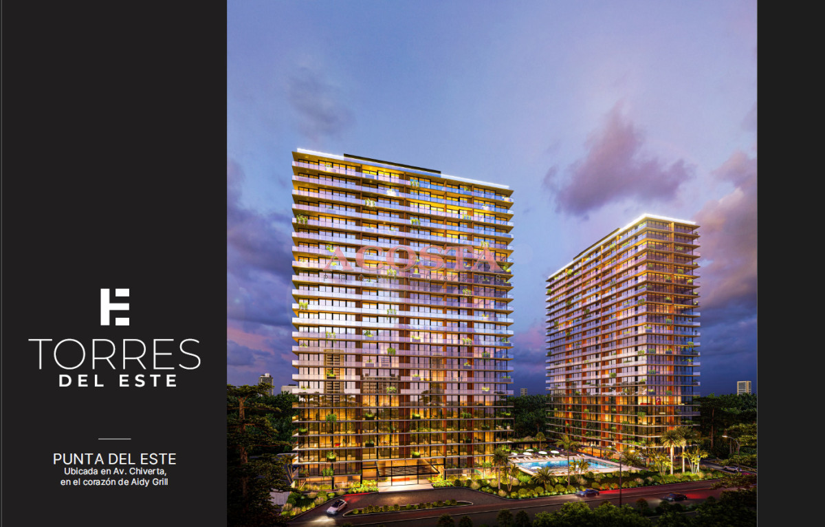 Apartamento ID.172 - Torre con servicios a metros de Playa Mansa y Playa Brava 