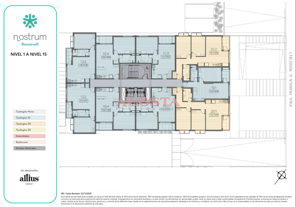Apartamento ID.279 - Excelente Inversion en zona de Roosvelt 