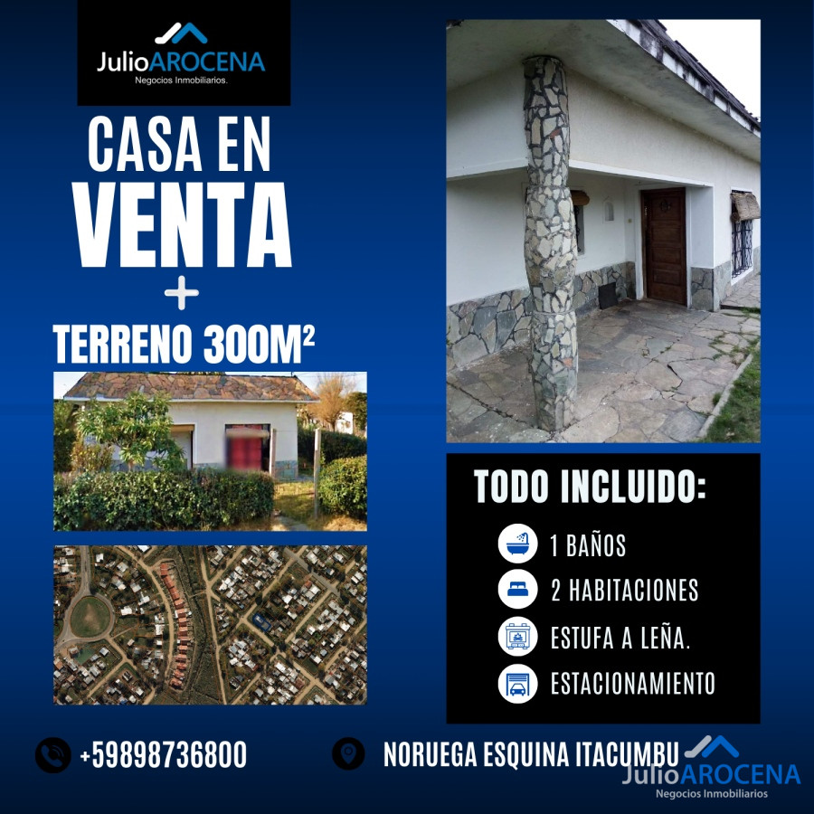 Casa ID.1041 -  Casa con Terreno en Barrio San Francisco, Las Piedras – Canelones, Uruguay 