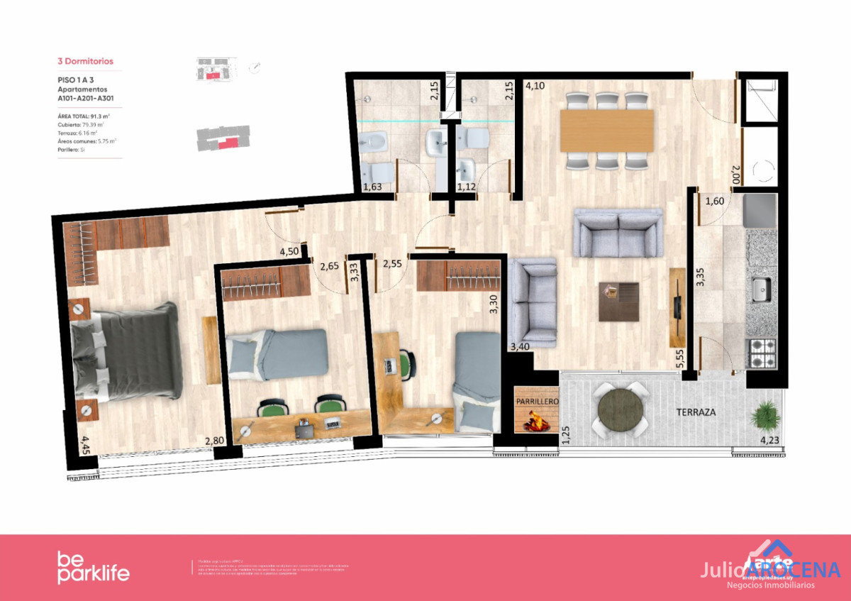 Casa ID.1380 - EXQUICITO APARTAMENTO SOBRE LA RAMBLA 