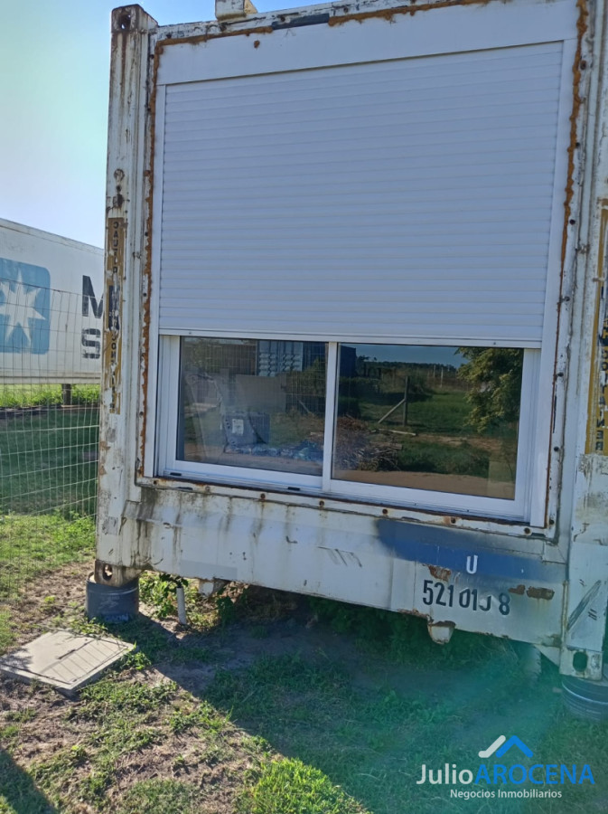 Galpón ID.1406 - 🏡 Container refrigerado, Adaptado a Vivienda - Práctico, Moderno y Accesible