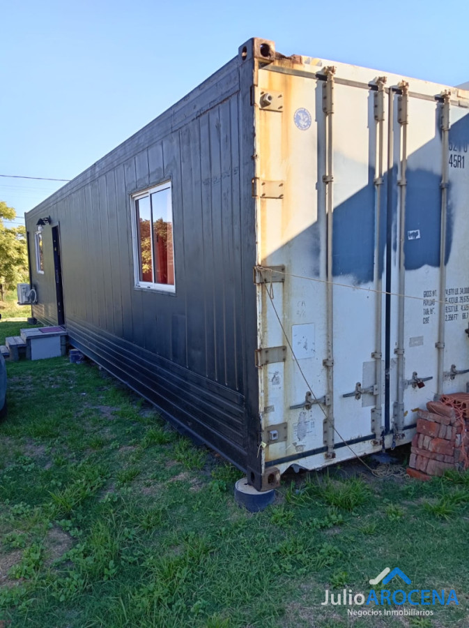 Galpón ID.1406 - 🏡 Container refrigerado, Adaptado a Vivienda - Práctico, Moderno y Accesible