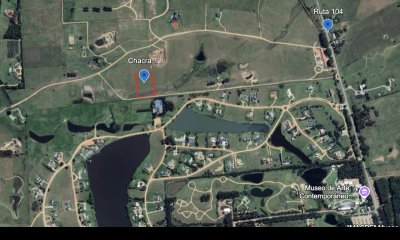 Venta chacra de 1ha en fraccionamiento sobre ruta 104 Manantiales