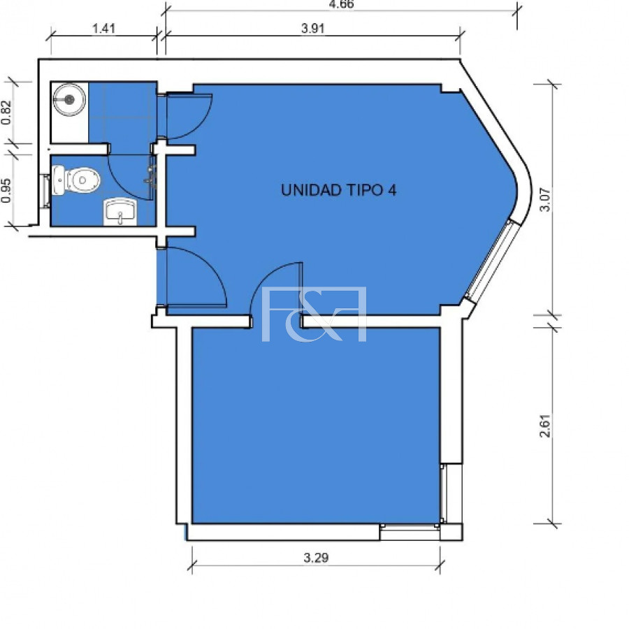 Apartamento ID.2230 - Ideal inversion apartamento de un dormitorio listo para ocupar.
