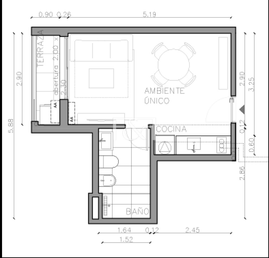 Apartamento ID.2716 - Venta de Apratamento en Pozo en el Centro